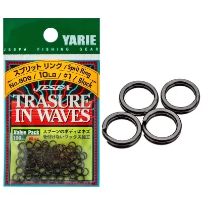 Халки Yarie Jespa Split Ring 806, Black