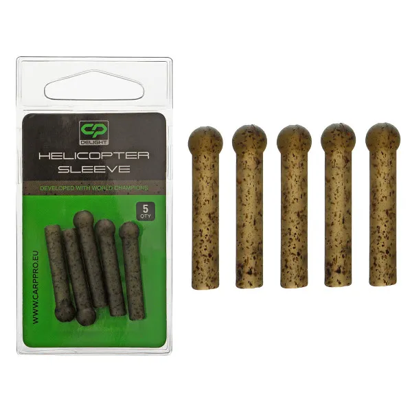 Аксесоари за шарански монтажи Carp Pro Delight Helicopter Sleeve, 5 бр. — снимка 1