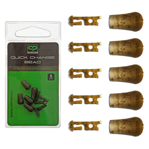 Бързи връзки за фидер Carp Pro Delight Quick Change Bead, 5 бр.