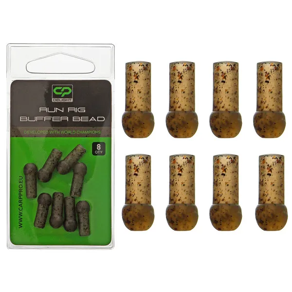 Протектори за възли и монтажи Carp Pro Delight Run Rig Buffer Bead, 8 бр. — снимка 1