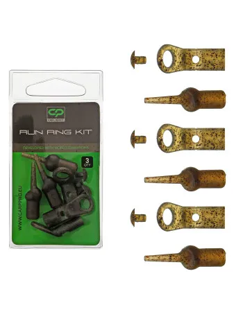 Клипсове за монтажи Carp Pro Delight Run Ring Kit, 3 бр.