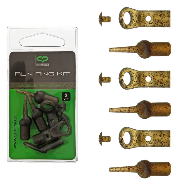 Клипсове за монтажи Carp Pro Delight Run Ring Kit, 3 бр. — снимка 1