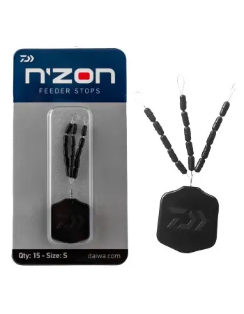 Стопери за фидер Daiwa N'Zon Feeder Stops, 15 бр.