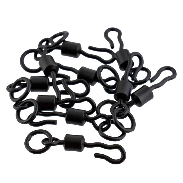 Вирбели - бързи връзки Fox Edges Kwik Change Hook Swivels, Size 10, 10 бр. — снимка 2