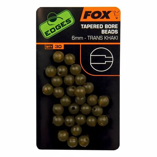 Мъниста за монтажи Fox Edges Tapered Bore Beads, Camo — снимка 1