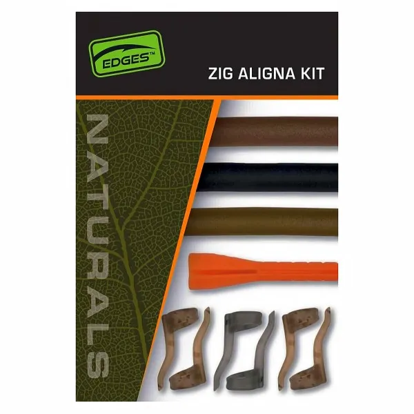 Аксесоари за zig-rig монтажи Fox Edges Naturals Zig Aligna Kit - Olive, Khaki, Black — снимка 1