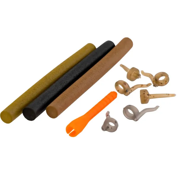 Аксесоари за zig-rig монтажи Fox Edges Naturals Zig Aligna Kit - Olive, Khaki, Black — снимка 3
