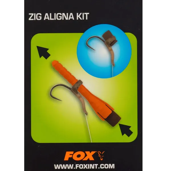 Аксесоари за zig-rig монтажи Fox Edges Naturals Zig Aligna Kit - Olive, Khaki, Black — снимка 4
