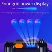 LED челник W691-2 със сензор за движение и USB Type-C - за риболов и къмпинг