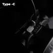 LED челник KX308 с USB Type-C и 4 режима на светене - за риболов и къмпинг