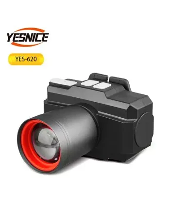 Мощен LED челник Yesnice YS-620 с USB Type-C и 1500 lm