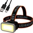 LED челник KX-309 с бяла и червена светлина USB Type-C - за риболов и къмпинг