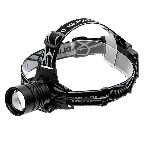 Мощен LED Челник FA-8052-P50 T6 за Риболов и Туризъм — снимка 1