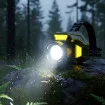 LED челник HX-917S със сензор и USB-C зареждане - за риболов и къмпинг
