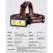 LED челник T145 със сензор за движение и USB Type-C - за риболов и къмпинг
