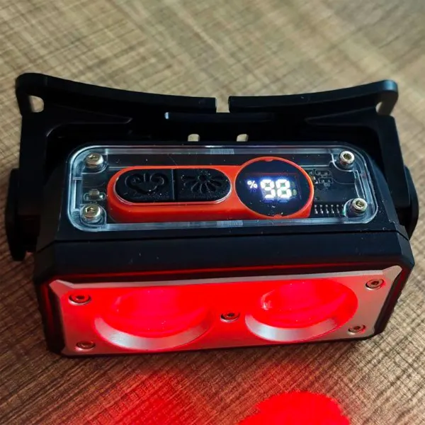 LED челник T145 със сензор за движение и USB Type-C — снимка 5
