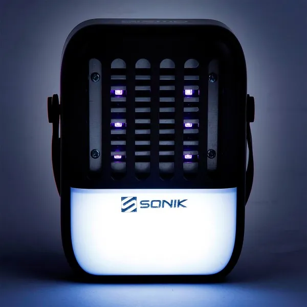 Лампа против насекоми Sonik Gizmo Bug Zapper and Bivvy Light — снимка 1