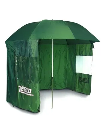 Шарански чадър със странична стена Zebco Umbrella Storm 2.50 м