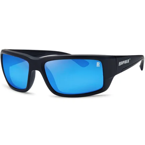 Слънчеви поляризирани очила Rapala Sportsman's Amberjack Matte Black - Blue Mirror, RA4519