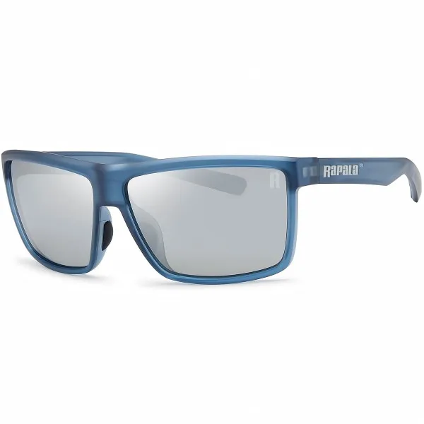 Слънчеви поляризирани очила Rapala Sportsman's Rockfish Matte Blue - Cristal Silver Mirror, RA4518 — снимка 1