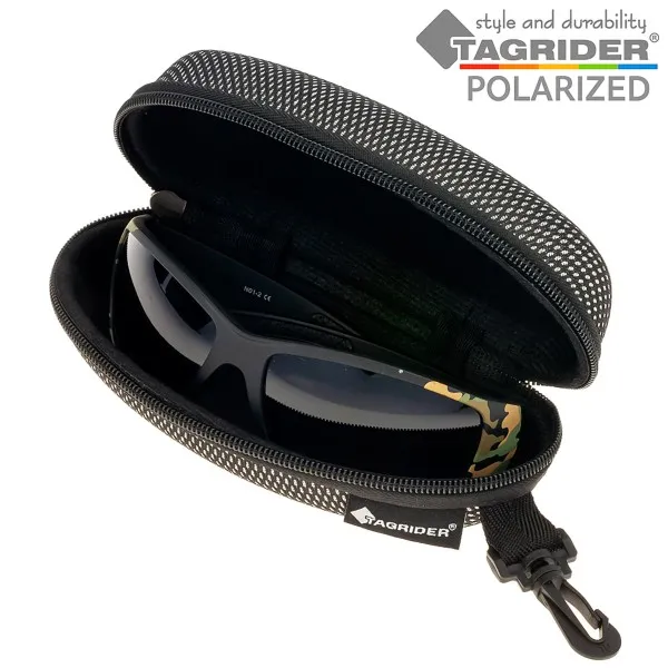 Поляризирани очила за риболов TAGRIDER N01 - Сиви лещи, UV400 — снимка 8