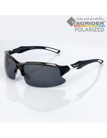 Спортни поляризирани очила TAGRIDER N12 - Сиви лещи, UV400