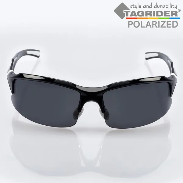 Спортни поляризирани очила TAGRIDER N12 - Сиви лещи, UV400 — снимка 2
