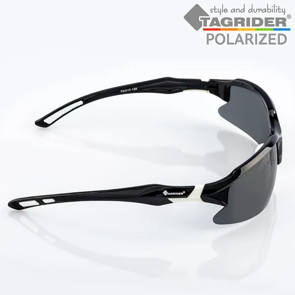 Спортни поляризирани очила TAGRIDER N12 - Сиви лещи, UV400 — снимка 3