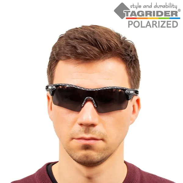 Поляризирани очила TAGRIDER N17 - Сиви лещи, UV400 — снимка 9