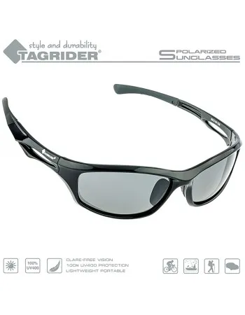 Поляризирани очила за риболов TAGRIDER N19 - Сиви лещи, UV400