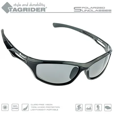 Поляризирани очила за риболов TAGRIDER N19 - Сиви лещи, UV400