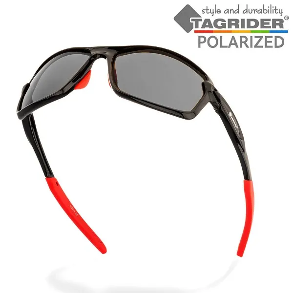 Поляризирани очила TAGRIDER N20 - Сиви лещи, UV400, Топ модел — снимка 6