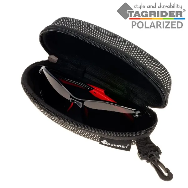 Поляризирани очила TAGRIDER N20 - Сиви лещи, UV400, Топ модел — снимка 8