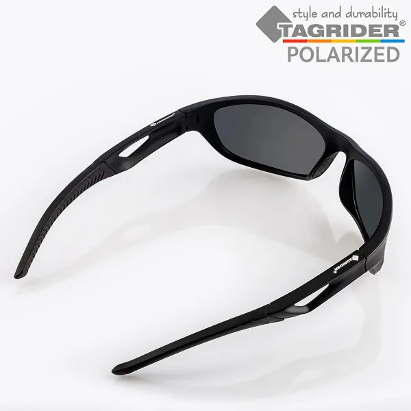 Поляризирани очила за риболов TAGRIDER N21 - Сиви лещи, UV400 — снимка 4