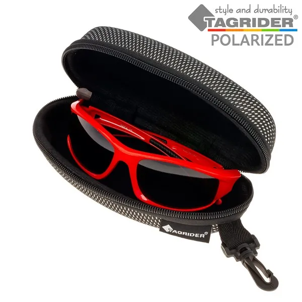 Поляризирани очила за риболов TAGRIDER N26 - Сиви лещи, UV400 — снимка 9