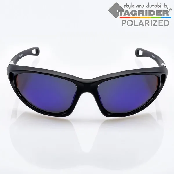 Поляризирани очила TAGRIDER N27 - Сини огледални лещи, UV400 — снимка 2