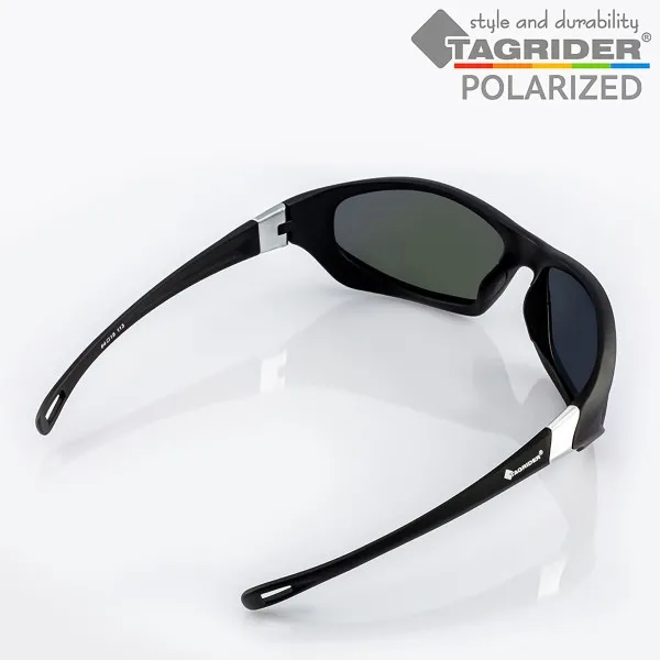 Поляризирани очила TAGRIDER N27 - Сини огледални лещи, UV400 — снимка 4