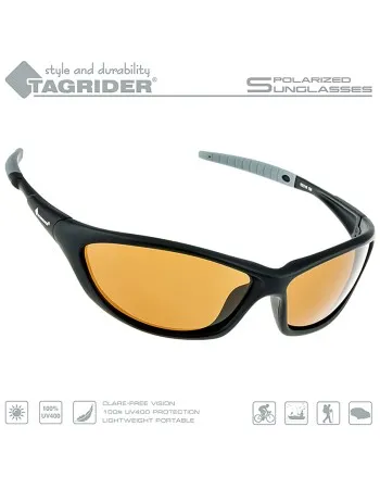 Поляризирани очила за риболов TAGRIDER N28 - Кафяви лещи, UV400