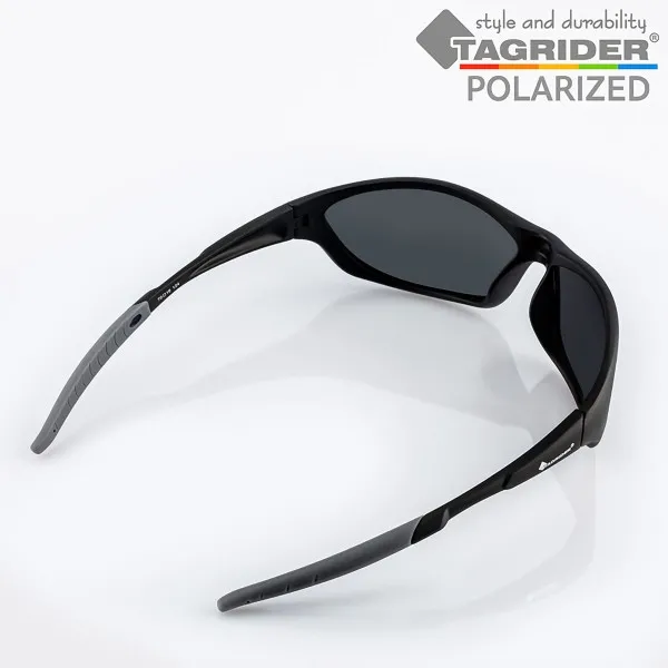 Поляризирани очила за риболов TAGRIDER N28 - Сиви лещи, UV400 — снимка 4