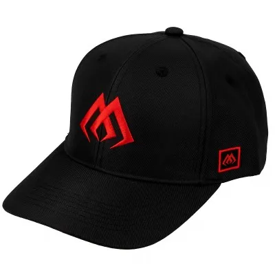 Шапка с козирка Mikado Black-Red