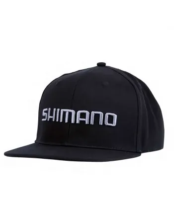 Шапка с козирка Shimano Snapback Cap, Black