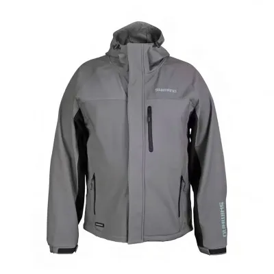 Риболовно яке Shimano Soft Shell Jacket, Grey