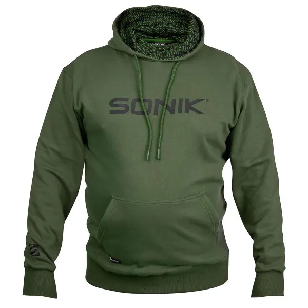 Суичър с качулка Sonik Hoody Green — снимка 3