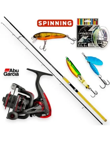 Универсален спининг комплект Abu Garcia Spin CMB, 2.44 м, 6-22 г, 3000FD