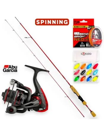 Ултралайт спининг комплект Abu Garcia UL Spin CMB, 1.83 м, 2-6 г, 1000FD