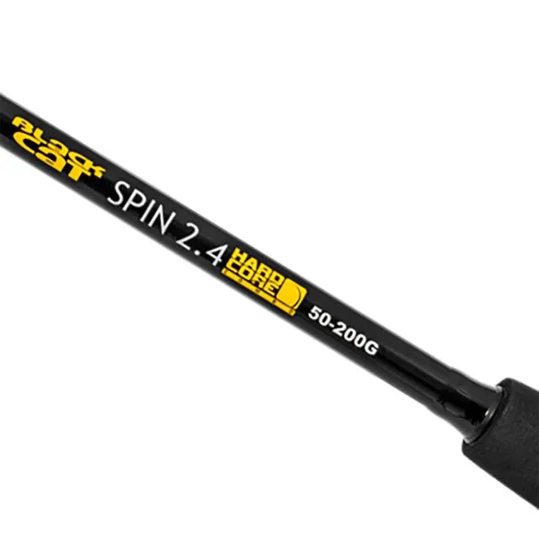 Комплект за сом Black Cat Hard Core Combo Spin 2.40 м, 50-200 г — снимка 3