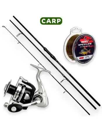 Комплект за шаран DAM Carp CMB 3.60 м, 3.5 lb, 6000FD