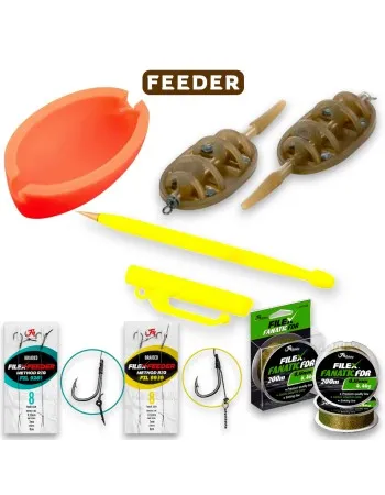 Комплект аксесоари и хранилки за метод фидер Filex Heavy Method