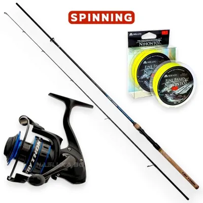 Спининг комплект за щука Mikado Pike Expert CMB 2.70 м, 15-50 г, 4004 FD