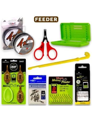 Комплект за метод фидер монтажи Mikado Terminal Tackle, Method Feeder